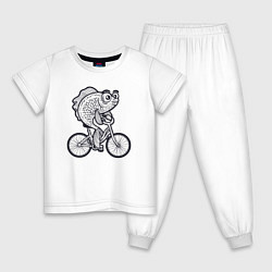 Детская пижама Рыбка на велике