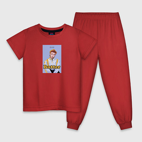 Детская пижама RM Butter / Красный – фото 1