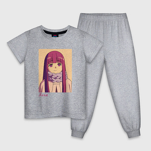 Детская пижама Милая Ферн / Меланж – фото 1