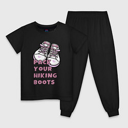 Детская пижама Pink boots