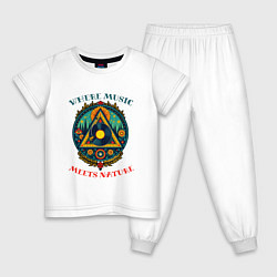 Детская пижама Музыка в каждой травинке