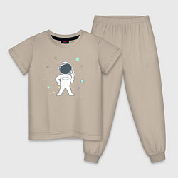 Детская пижама Peace spaceman