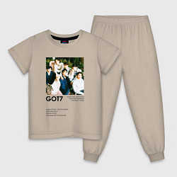 Детская пижама GOT7 группа основание