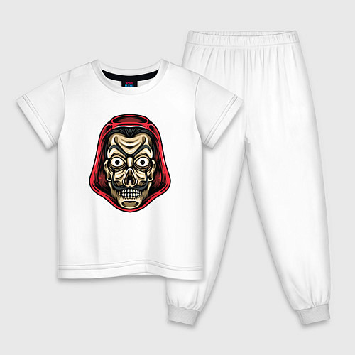 Детская пижама Dead professor / Белый – фото 1
