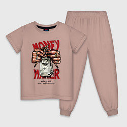 Детская пижама Money maker hands