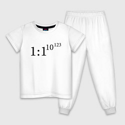 Детская пижама Вероятность взрывного создания вселенной Роджера П