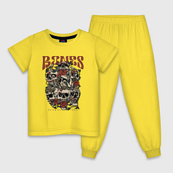 Детская пижама Привлекательные кости