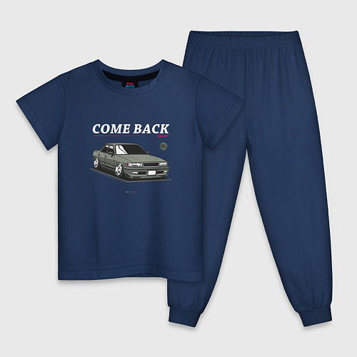 Детская пижама Toyota chaser come back / Тёмно-синий – фото 1