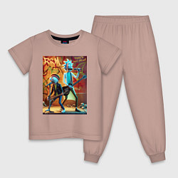 Детская пижама Punk rock - Rick and Morty