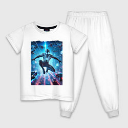 Детская пижама Spider man - cyberpunk fantasy