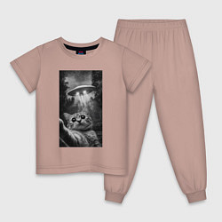 Детская пижама Котейка и НЛО