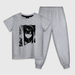 Детская пижама Девушка с блеклым взглядом