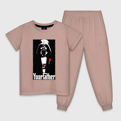 Детская пижама Крёстный отец Дарт Вейдер
