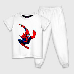 Детская пижама Человек паук в полёте