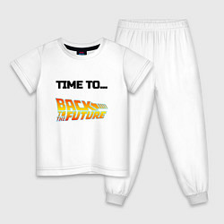 Детская пижама Time to back to the future
