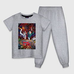 Детская пижама Дандадан: Момо и Кэн