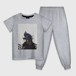 Пижама хлопковая детская Artorias of the Abyss, цвет: меланж