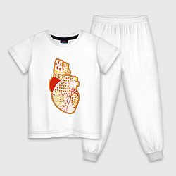 Детская пижама Амур стреляет из ведра