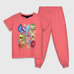 Детская пижама Счастливые лесные друзья