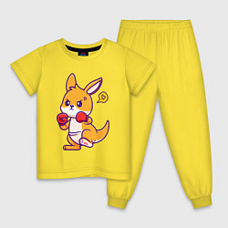 Детская пижама Кенгуру боксирует