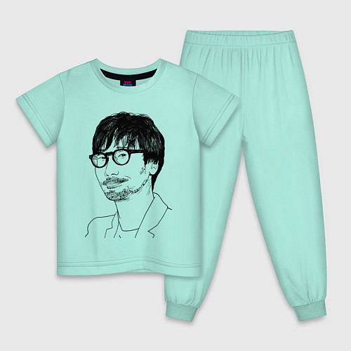 Детская пижама Хидэо Кодзима / Мятный – фото 1