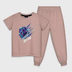 Детская пижама Саб-Зиро Мортал Комбат