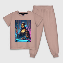 Детская пижама Mona Lisa cyberpunk - fantasy