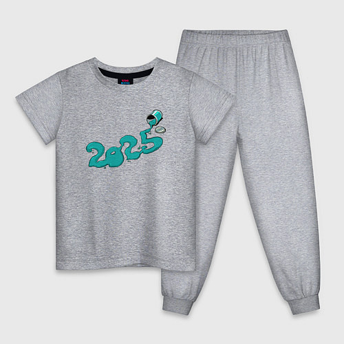 Детская пижама Art 2025 / Меланж – фото 1