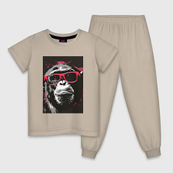 Детская пижама Мартышка в очках