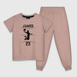 Детская пижама James 23