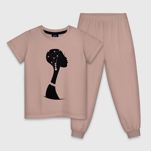 Детская пижама Woman Africa / Пыльно-розовый – фото 1