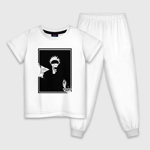 Детская пижама Сатору годжо манга / Белый – фото 1