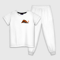 Пижама хлопковая детская День Победы - 9 мая, цвет: белый