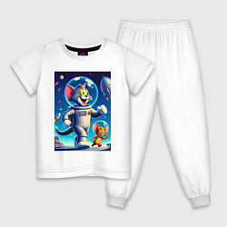 Детская пижама Космонавты Том и Джерри