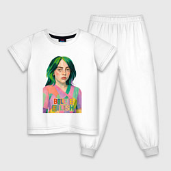 Детская пижама Билли Айлиш коллаж