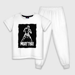 Детская пижама Муай тай сила и мощь