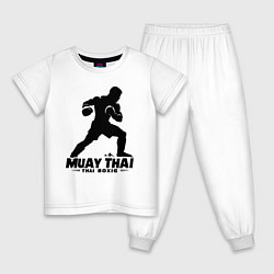Детская пижама Муай Тай сила и мощь тайского бокса