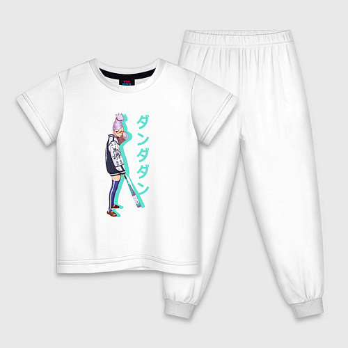 Детская пижама Дан дан дан - бабка / Белый – фото 1