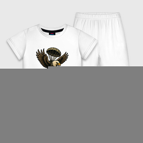 Детская пижама Рожден для неба / Белый – фото 1