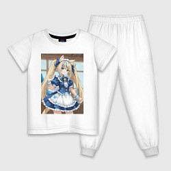 Детская пижама Горничная с ушками в maid cafe