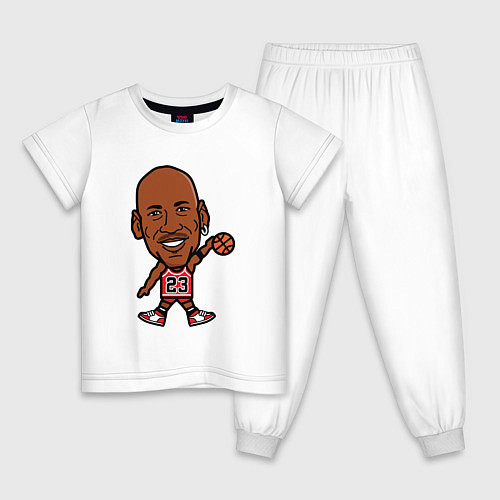 Детская пижама Малыш Джордан / Белый – фото 1