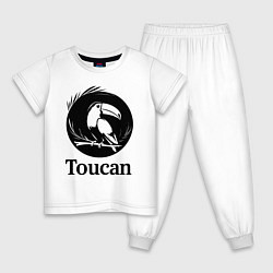 Детская пижама Тукан в круге