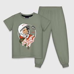 Детская пижама Юрий Гагарин