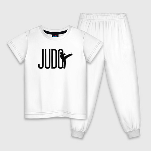 Детская пижама Sport judo / Белый – фото 1