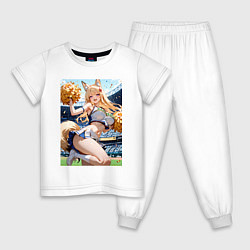 Детская пижама Зажигательная болельщица