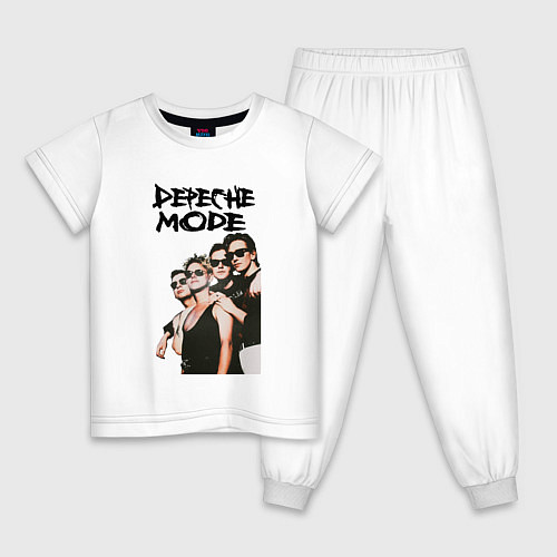 Детская пижама Depeche Mode 1990 - Violator / Белый – фото 1