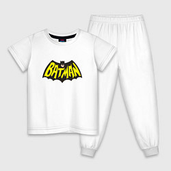 Детская пижама Batman old classic