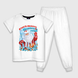 Детская пижама Счастливого Нового года