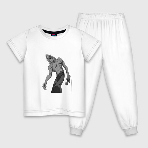 Детская пижама Игги Поп / Белый – фото 1