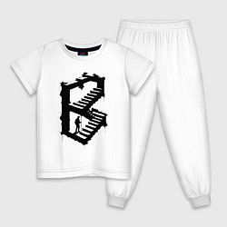 Детская пижама Лестница иллюзий